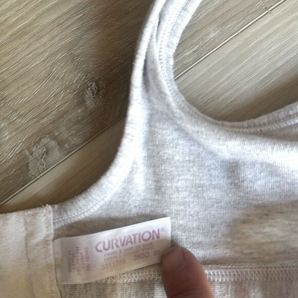 Curvation Gray Women's Intimate Bra 38DD - Picture 4 of 4